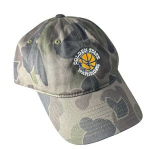 Camo golden state warriors NBA hat Mitchell and Ness